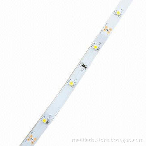 SMD3528 Single Chip Epoxy Resin IP65 Waterproof Flexible LED Strip with 30 LEDs per Meter, 12V DC